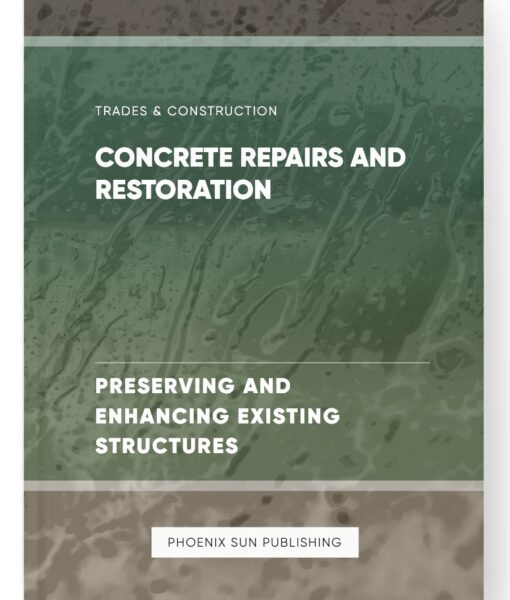 Concrete Repairs and Restoration – Preserving and Enhancing Existing Structures