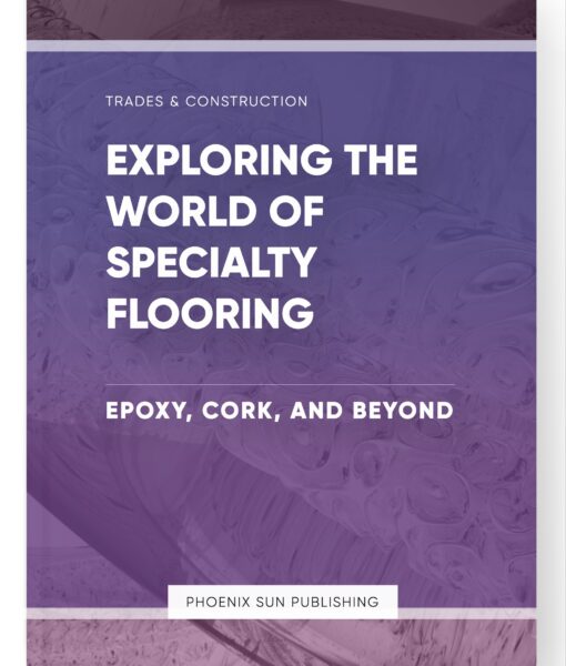 Exploring the World of Specialty Flooring – Epoxy, Cork, and Beyond