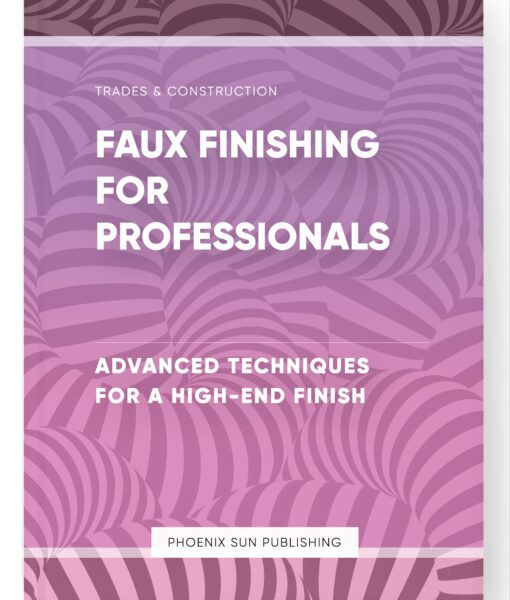 Faux Finishing for Professionals – Advanced Techniques for a High-End Finish