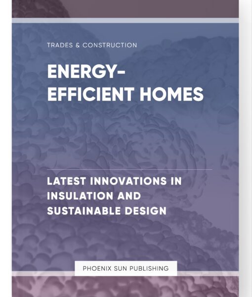 Energy-Efficient Homes – Latest Innovations in Insulation and Sustainable Design