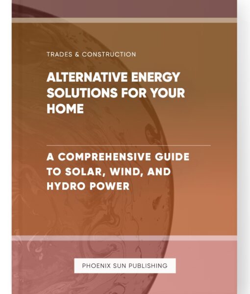 Alternative Energy Solutions for Your Home – A Comprehensive Guide to Solar, Wind, and Hydro Power