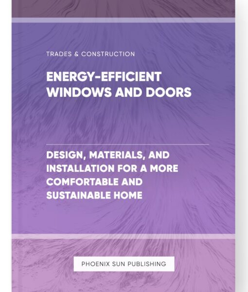 Energy-Efficient Windows and Doors – Design, Materials, and Installation for a More Comfortable and Sustainable Home