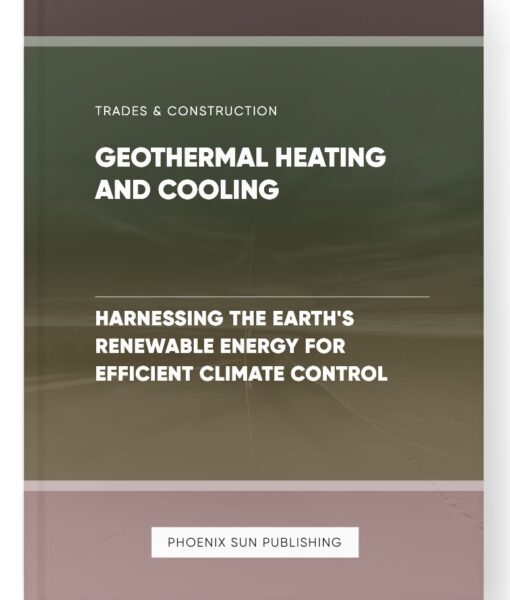 Geothermal Heating and Cooling – Harnessing the Earth’s Renewable Energy for Efficient Climate Control