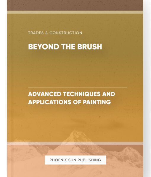 Beyond the Brush – Advanced Techniques and Applications of Painting