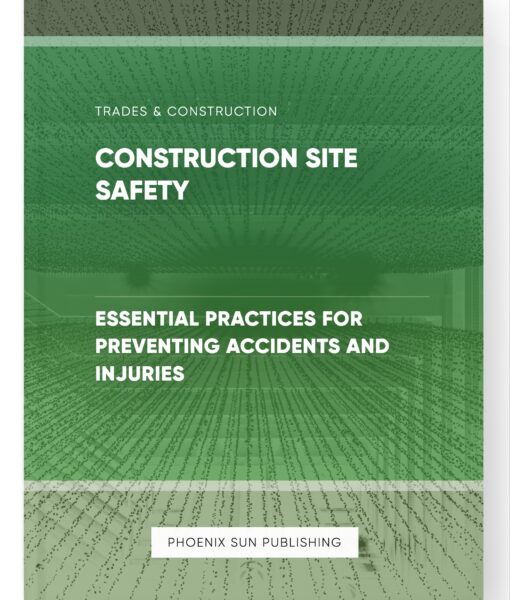 Construction Site Safety – Essential Practices for Preventing Accidents and Injuries