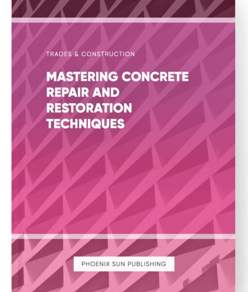 Mastering Concrete Repair and Restoration Techniques