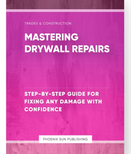 Mastering Drywall Repairs – Step-by-Step Guide for Fixing Any Damage with Confidence