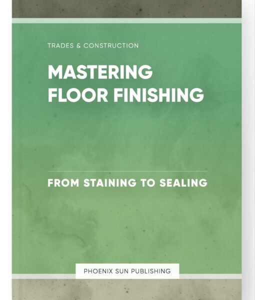 Mastering Floor Finishing – From Staining to Sealing