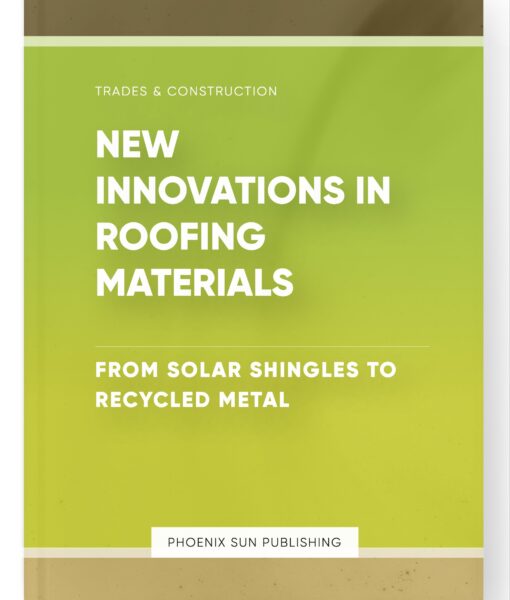 New Innovations in Roofing Materials – From Solar Shingles to Recycled Metal