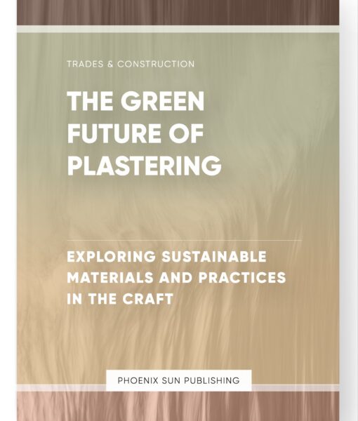 The Green Future of Plastering – Exploring Sustainable Materials and Practices in the Craft