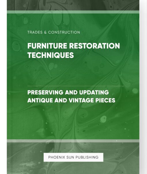 Furniture Restoration Techniques – Preserving and Updating Antique and Vintage Pieces