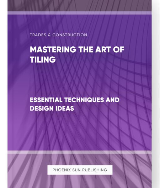 Mastering the Art of Tiling – Essential Techniques and Design Ideas