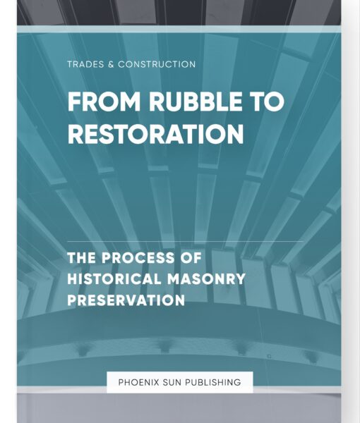 From Rubble to Restoration – The Process of Historical Masonry Preservation