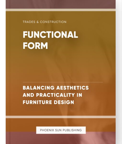 Functional Form – Balancing Aesthetics and Practicality in Furniture Design