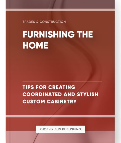 Furnishing the Home – Tips for Creating Coordinated and Stylish Custom Cabinetry