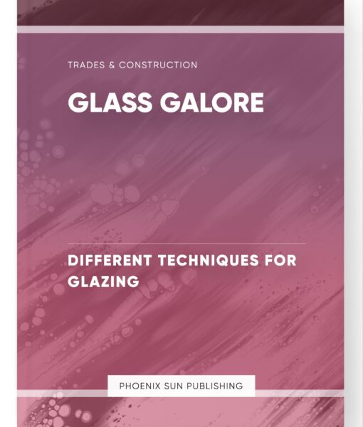 Glass Galore – Different Techniques for Glazing