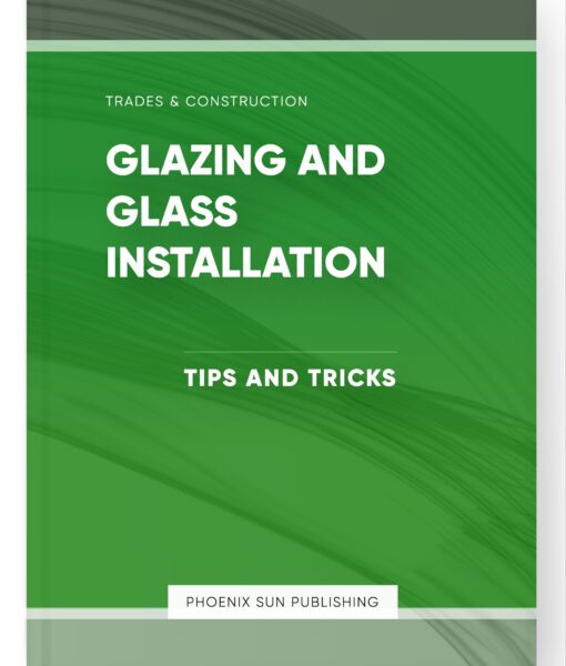 Glazing and Glass Installation – Tips and Tricks