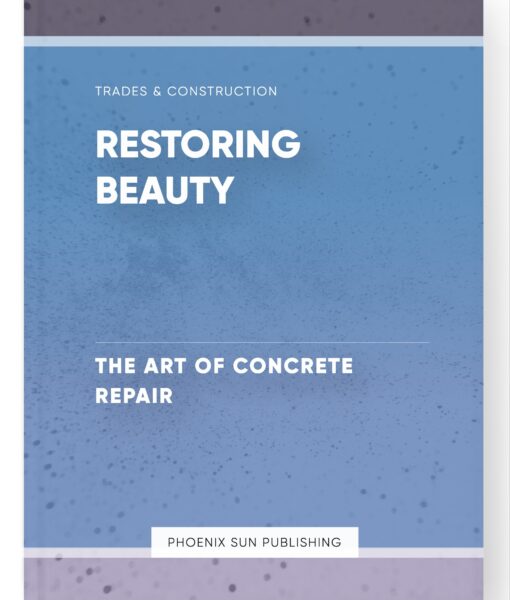 Restoring Beauty – The Art of Concrete Repair