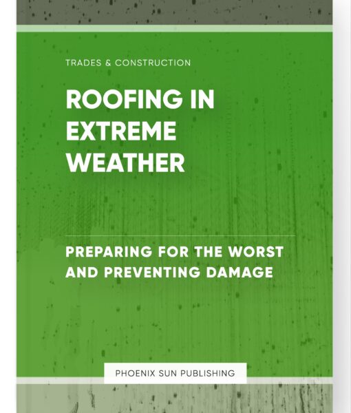 Roofing in Extreme Weather – Preparing for the Worst and Preventing Damage