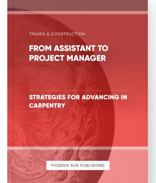 From Assistant to Project Manager – Strategies for Advancing in Carpentry