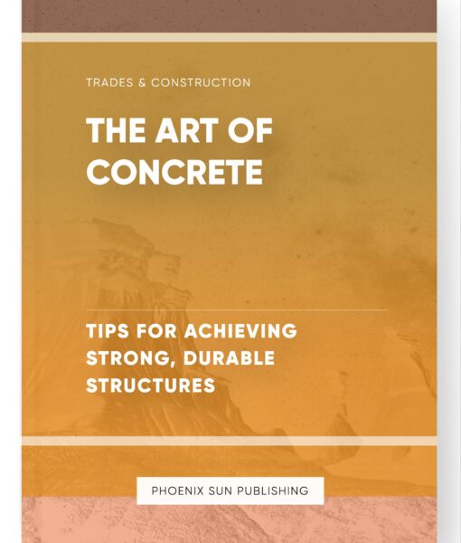 The Art of Concrete – Tips for Achieving Strong, Durable Structures