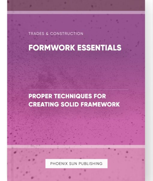 Formwork Essentials – Proper Techniques for Creating Solid Framework