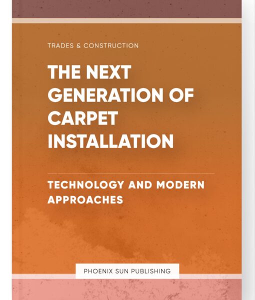 The Next Generation of Carpet Installation – Technology and Modern Approaches