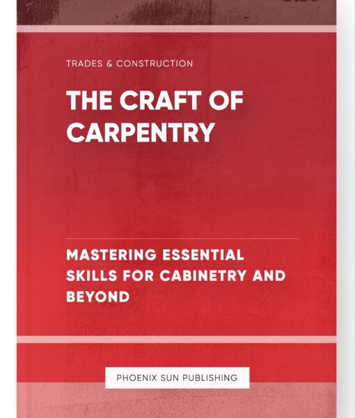 The Craft of Carpentry – Mastering Essential Skills for Cabinetry and Beyond