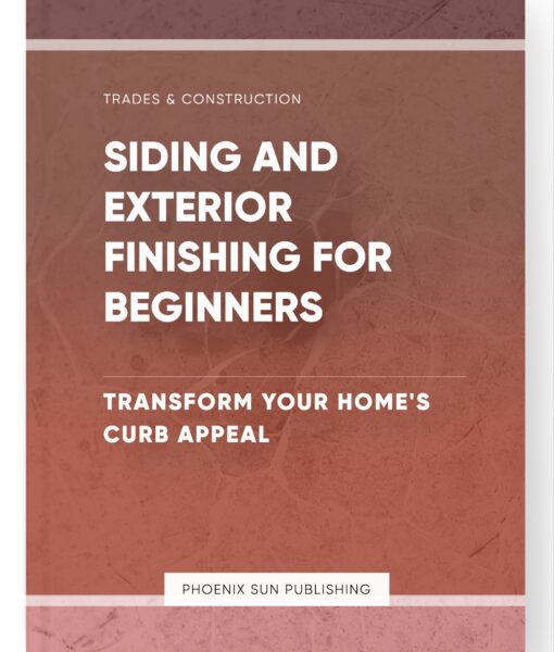 Siding and Exterior Finishing for Beginners – Transform Your Home’s Curb Appeal