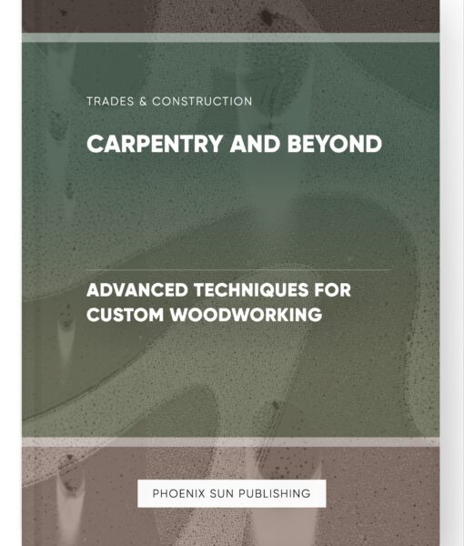 Carpentry and Beyond – Advanced Techniques for Custom Woodworking