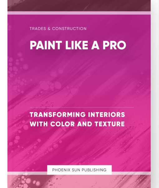 Paint Like a Pro – Transforming Interiors with Color and Texture