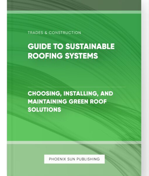 Guide to Sustainable Roofing Systems – Choosing, Installing, and Maintaining Green Roof Solutions