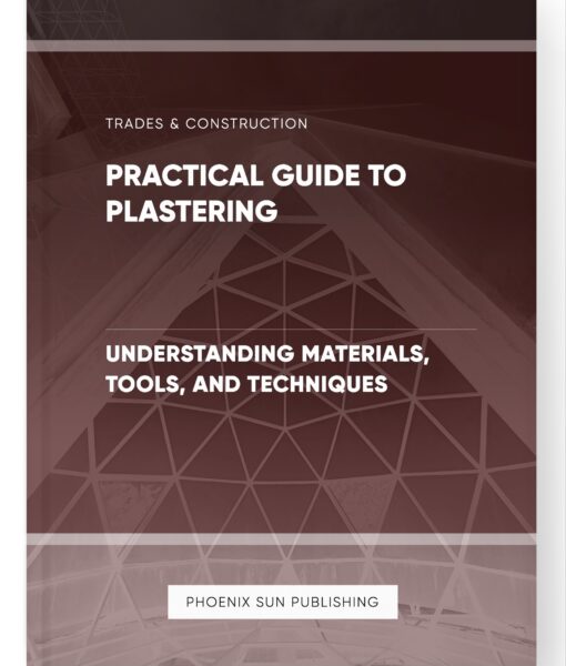 Practical Guide to Plastering – Understanding Materials, Tools, and Techniques