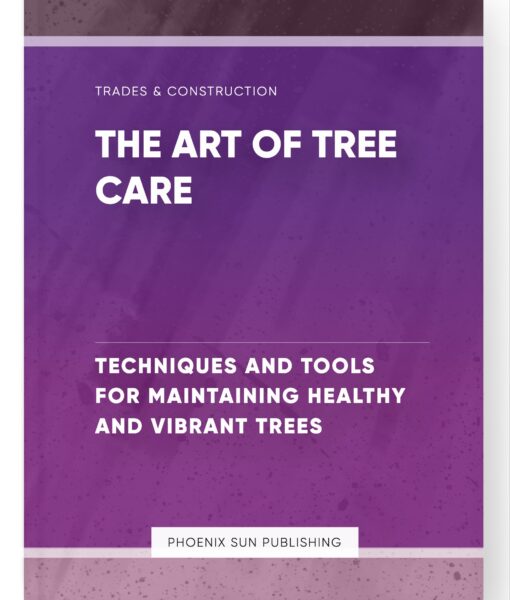 The Art of Tree Care – Techniques and Tools for Maintaining Healthy and Vibrant Trees