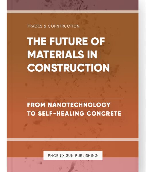 The Future of Materials in Construction – From Nanotechnology to Self-Healing Concrete