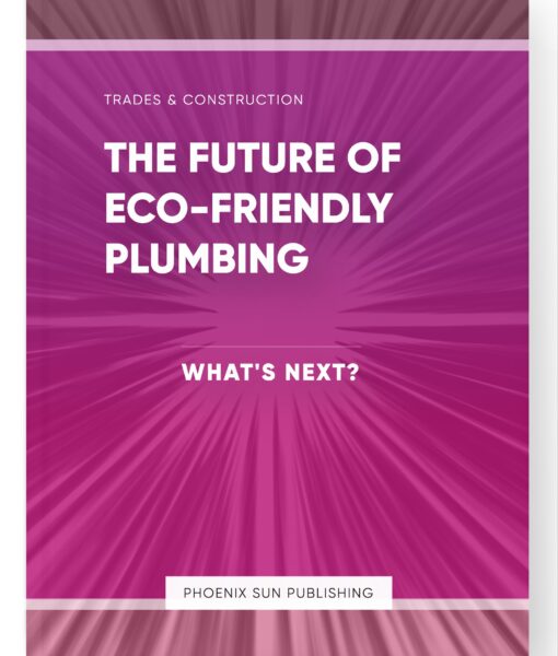 The Future of Eco-Friendly Plumbing – What’s Next?