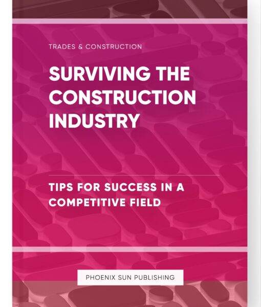 Surviving the Construction Industry – Tips for Success in a Competitive Field