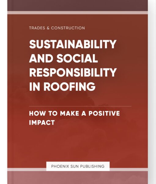 Sustainability and Social Responsibility in Roofing – How to Make a Positive Impact