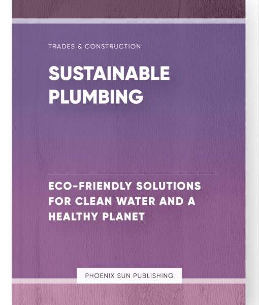 Sustainable Plumbing – Eco-Friendly Solutions for Clean Water and a Healthy Planet