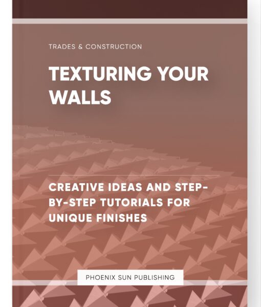 Texturing Your Walls – Creative Ideas and Step-by-Step Tutorials for Unique Finishes