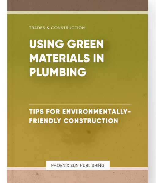 Using Green Materials in Plumbing – Tips for Environmentally-Friendly Construction