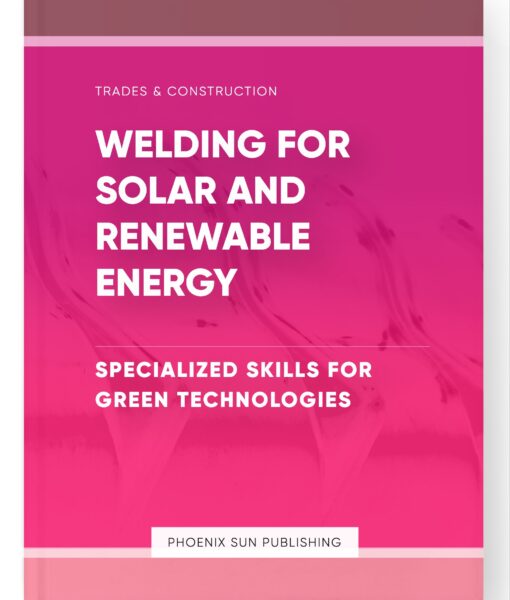 Welding for Solar and Renewable Energy – Specialized Skills for Green Technologies