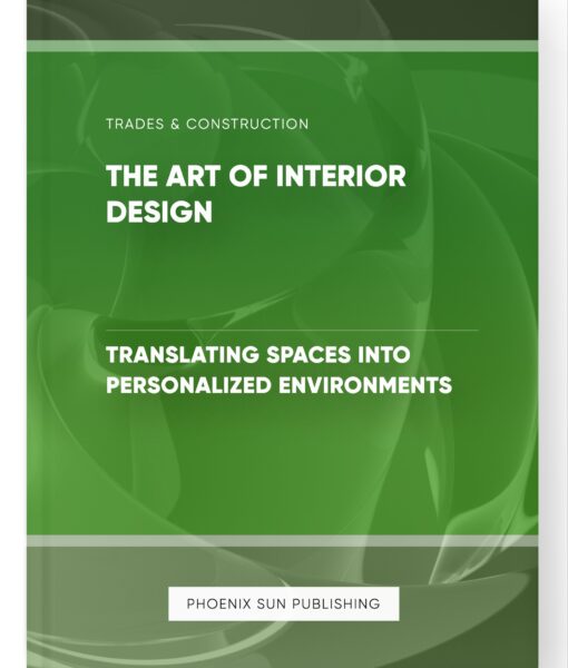 The Art of Interior Design – Translating Spaces into Personalized Environments