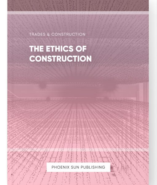 The Ethics of Construction