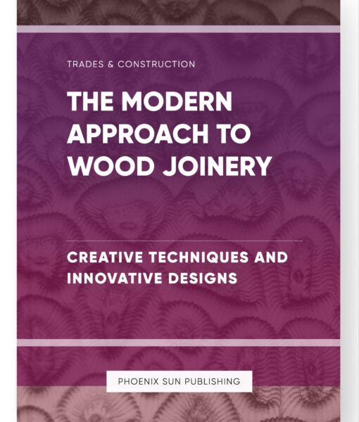 The Modern Approach to Wood Joinery – Creative Techniques and Innovative Designs