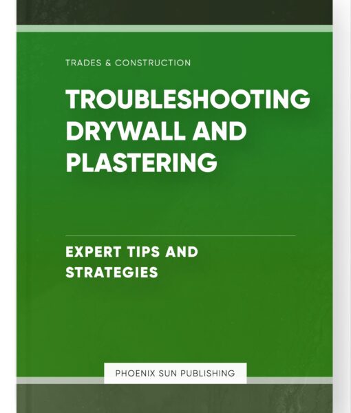 Troubleshooting Drywall and Plastering – Expert Tips and Strategies