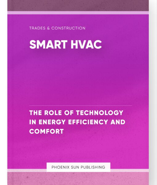 Smart HVAC – The Role of Technology in Energy Efficiency and Comfort