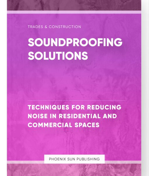 Soundproofing Solutions – Techniques for Reducing Noise in Residential and Commercial Spaces