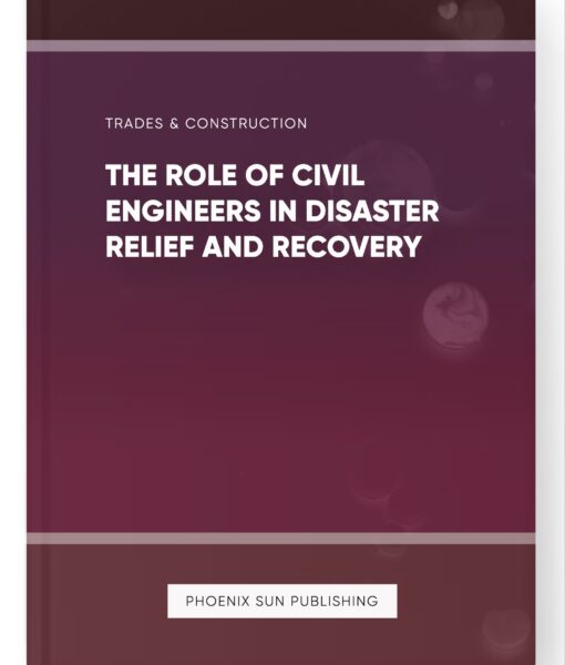 The Role of Civil Engineers in Disaster Relief and Recovery