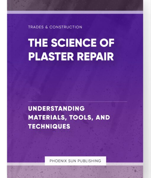 The Science of Plaster Repair – Understanding Materials, Tools, and Techniques